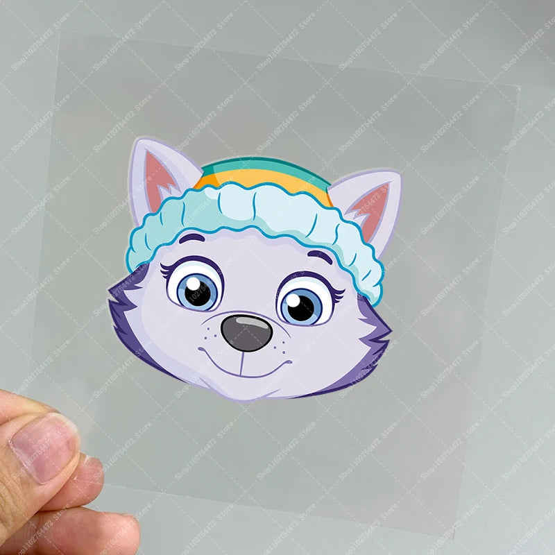 Niedliche Kinder Cartoon Transferaufkleber für Lunchbox Wasserflasche