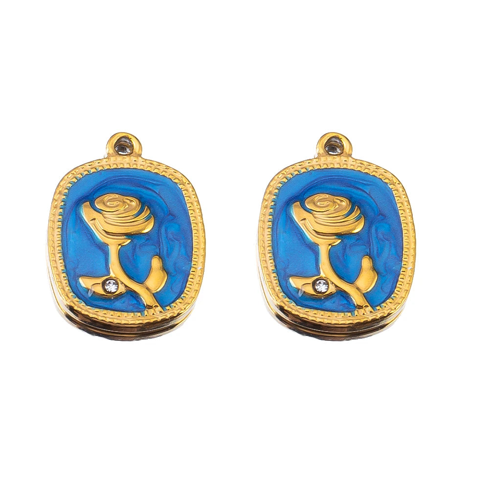 DIY Edelstahl Anhänger im Ozean Stil für individuellen Schmuck