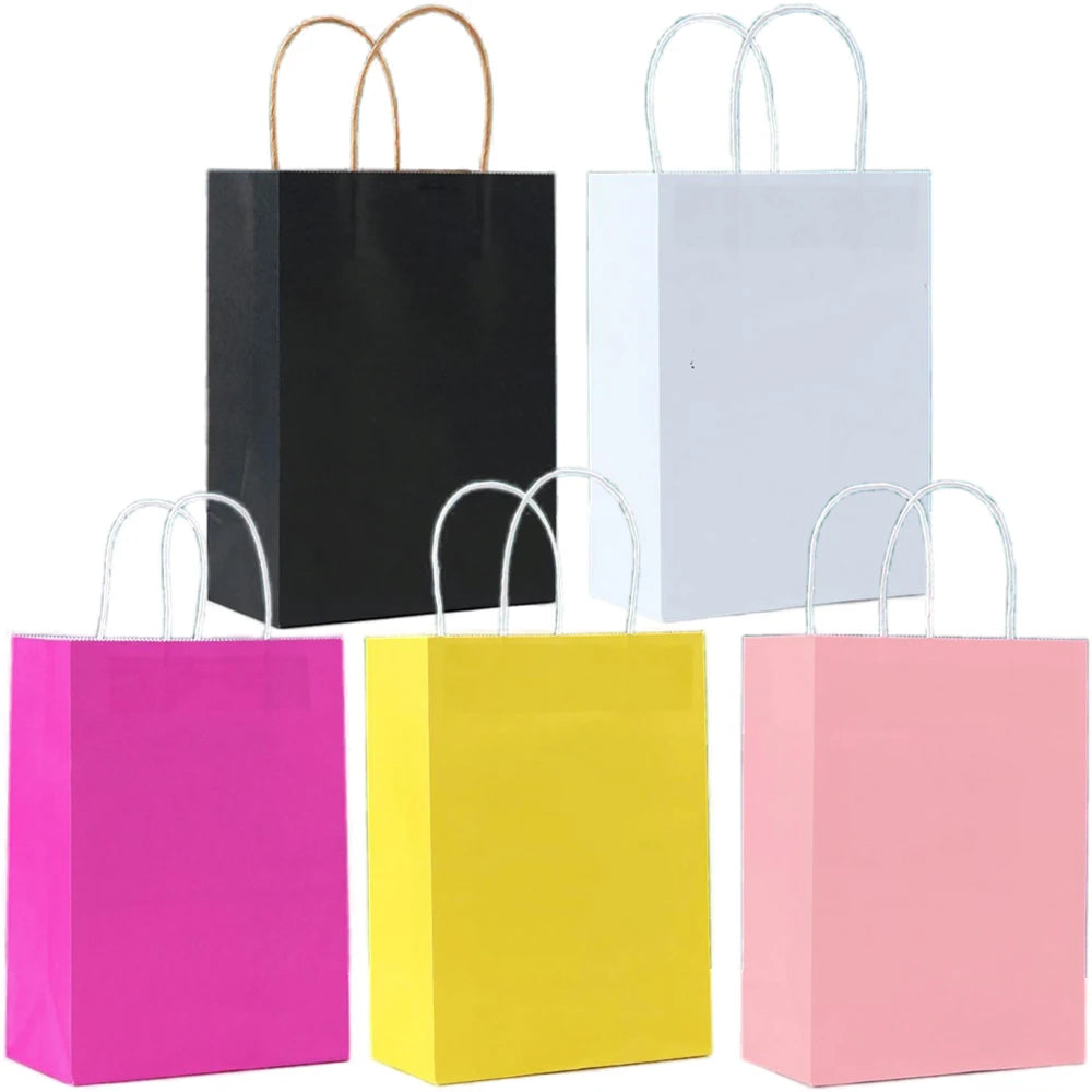 Vielseitige Geschenktaschen aus Kraftpapier für Ihre Feier