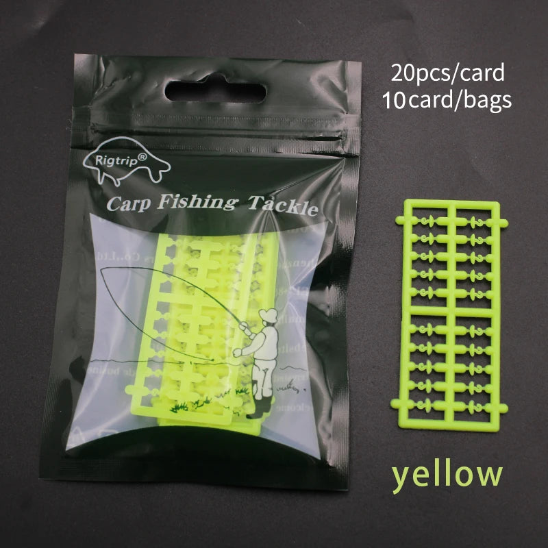 10er Pack Karpfenstopper für Boilies Pellets Mais Haar-Rig Angelzubehör