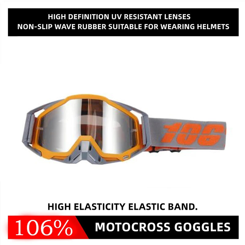 Offroad Schutzbrille Unisex für Motocross ATV Ski Radfahren Windschutz