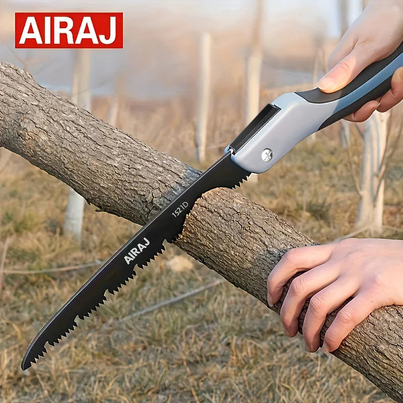 Kompakte Klappsäge: Holz, Garten, Camping & Metall – Multifunktionell