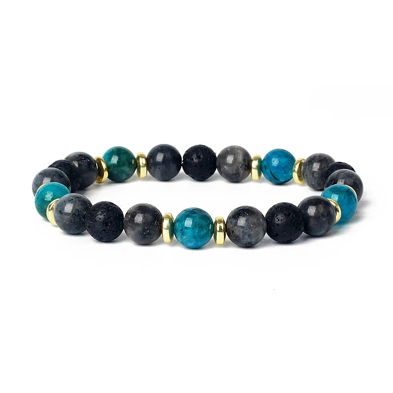 Citrin Aventurin Kristall Armband: Feng Shui Glück & Reichtum für Unisex
