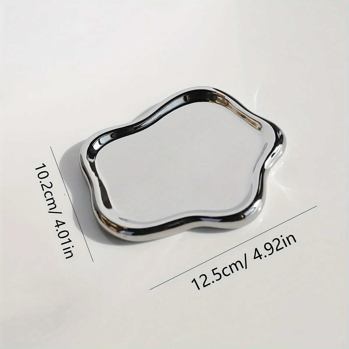 Keramik Schmucktablett Wolkenform als eleganter Organizer