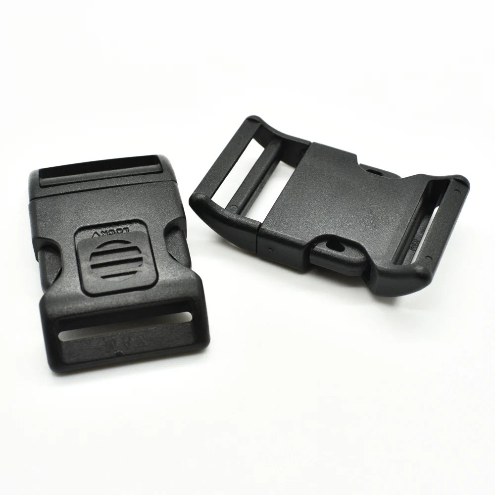 Robuste selbstsichernde Kunststoff Schnallen für Rucksack Taschen