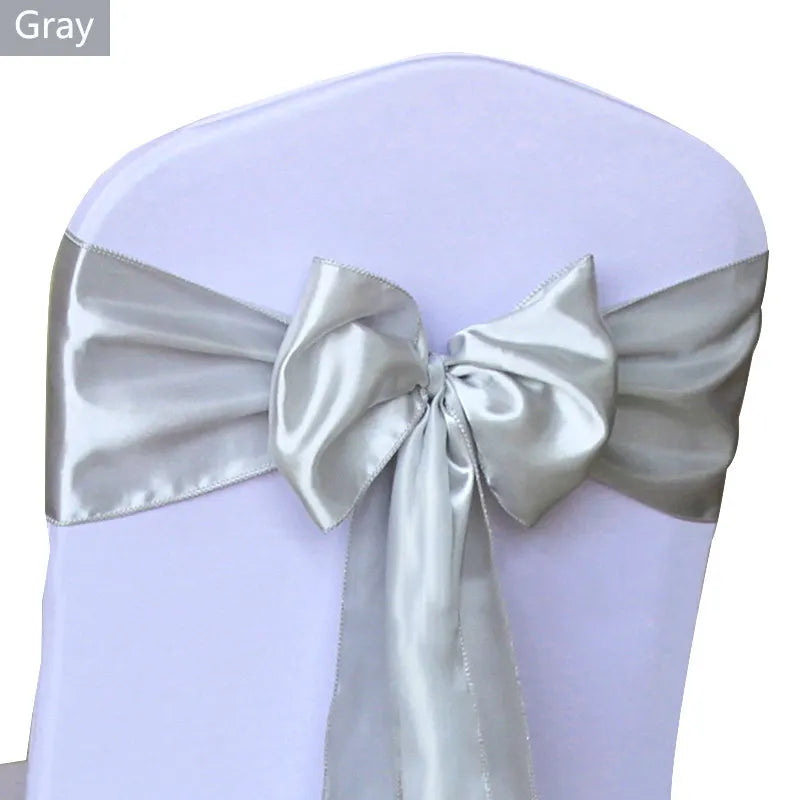Satin Stuhlschärpen für Hochzeiten und Events 50 Stück