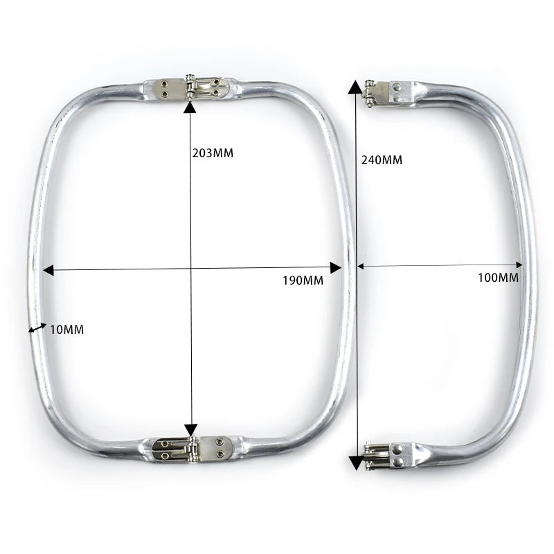 Metall Kuss Verschluss Geldbörse Rahmen Wolke Tasche Griff 1-5Pcs-Yabubest - Home & More