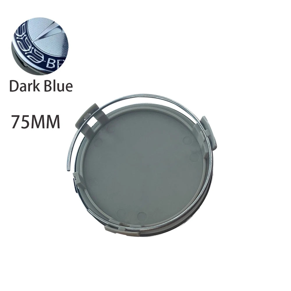 4er Set 75mm Radkappen für Auto Felgen - Styling Nabenkappen Zubehör
