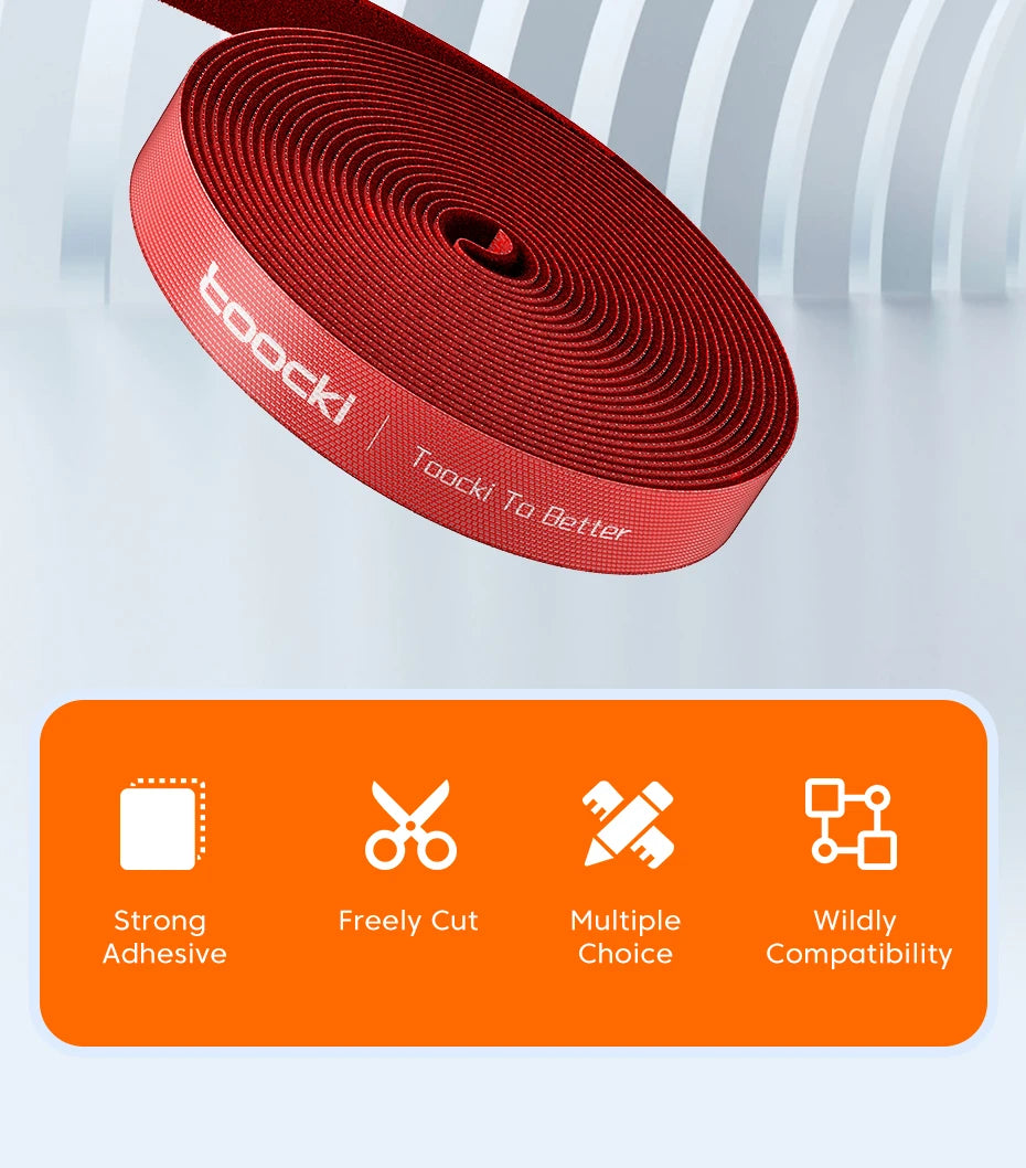 Toocki Kabel-Organizer, Drahtwickler, USB-Kabelmanagement, Schutz für Kopfhörer, Maus, Kabelbinder, Telefonzubehör für iPhone, Samsung-Yabubest - Home & More