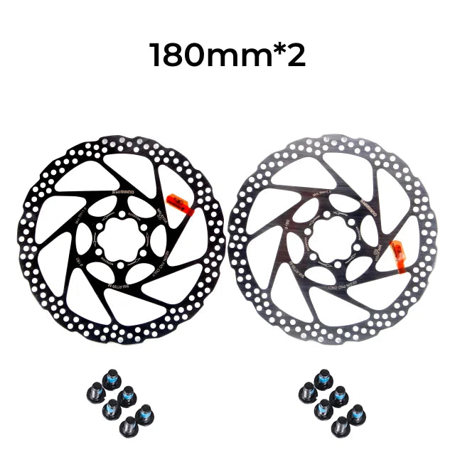 Fahrrad Bremsscheibe 6 Bolzen MTB Rennrad Rotor 160mm 180mm Edelstahl Kühlung