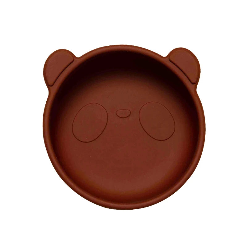 Baby Silikon Saugnapf Schüssel BPA-frei rutschfest für Kleinkinder