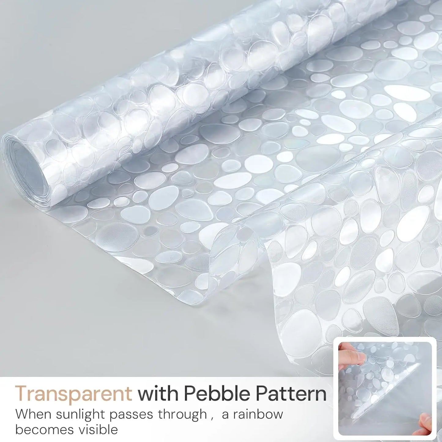 Dekorative UV Schutz Fensterfolie mit Buntglas Effekt