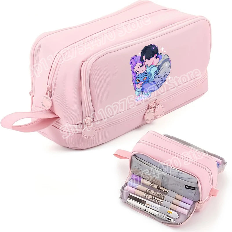 Praktisches Federmäppchen mit kindgerechtem Filmmotiv aus Oxford Stoff