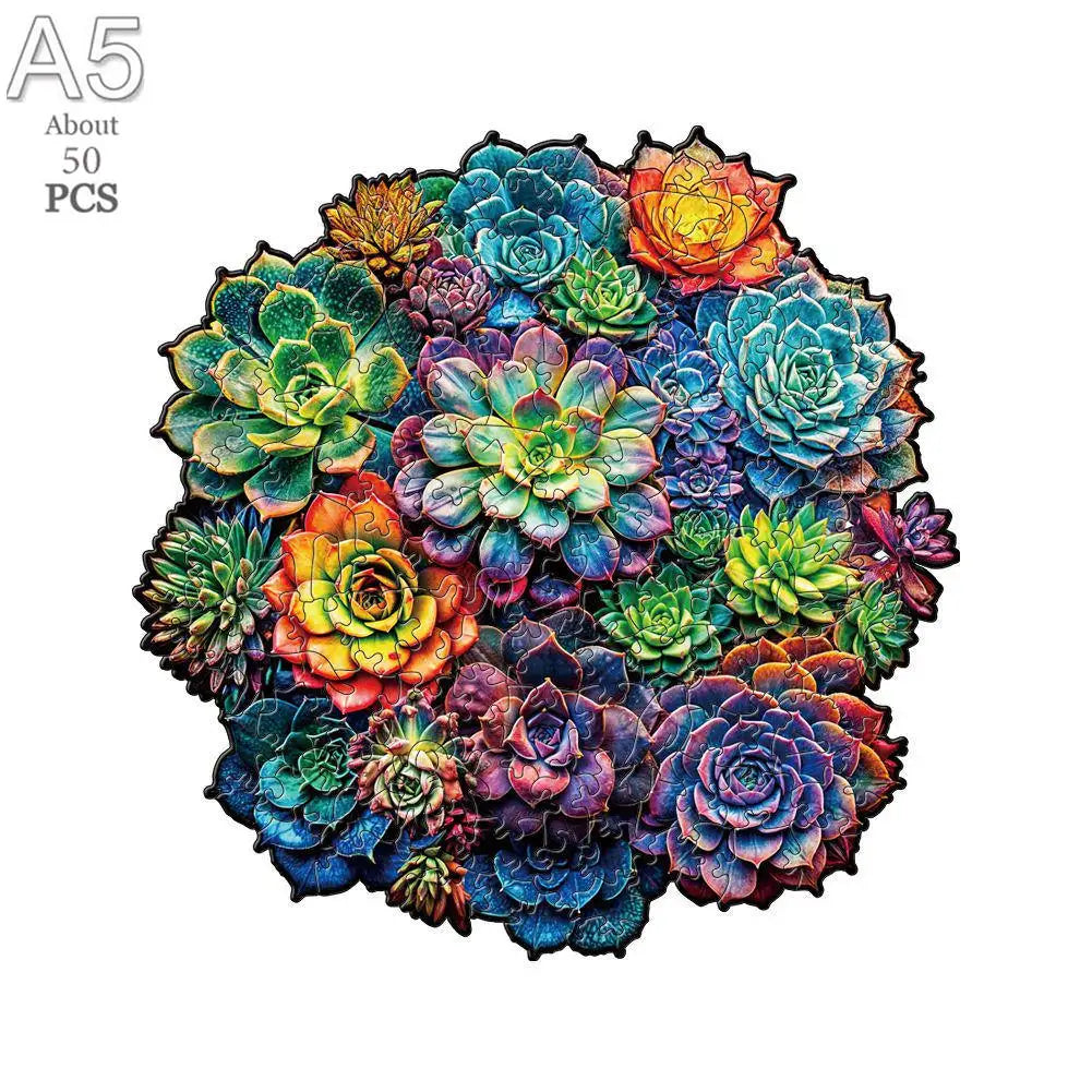 Fesselndes 3D Holzpuzzle Tier für Erwachsene und Kinder