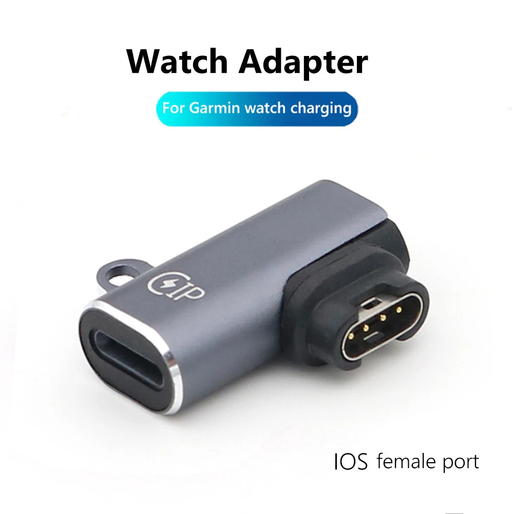 Multifunktions Adapter USB Typ C Micro 8-Pin für Smartwatch Ladegeräte