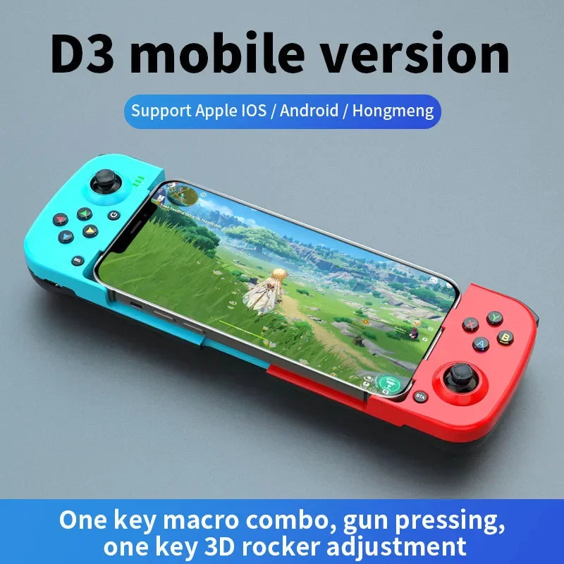 Drahtloser dehnbarer Game Controller für Smartphone & Tablet, Bluetooth 5.0