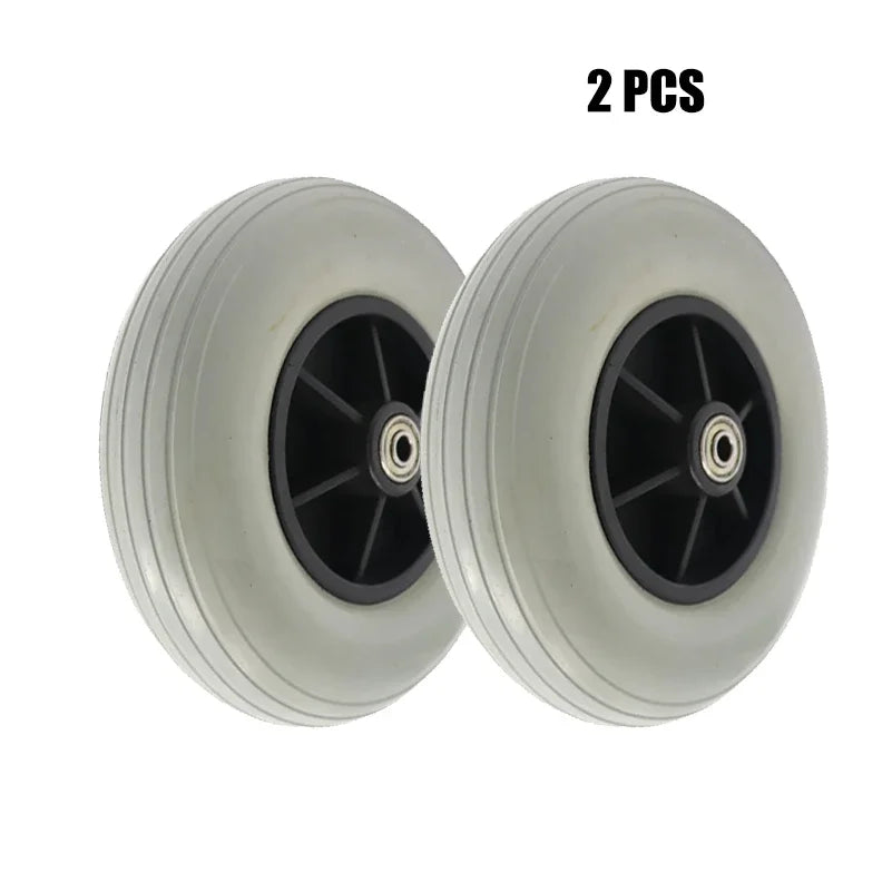 8 Zoll PU Vollradreifen für Rollstuhl Universal Vorderrad