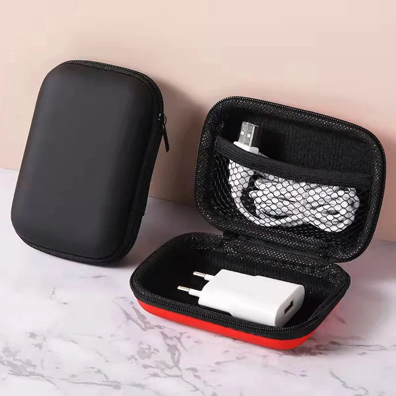 Reise Aufbewahrungstasche für Kopfhörer und Kabel aus EVA Material-Yabubest - Home & More