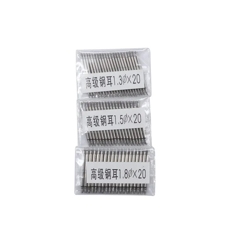 20er Set 1,3-1,8 mm Edelstahl Uhrenstifte Gerade Federstege 10-27 mm-Yabubest - Home & More