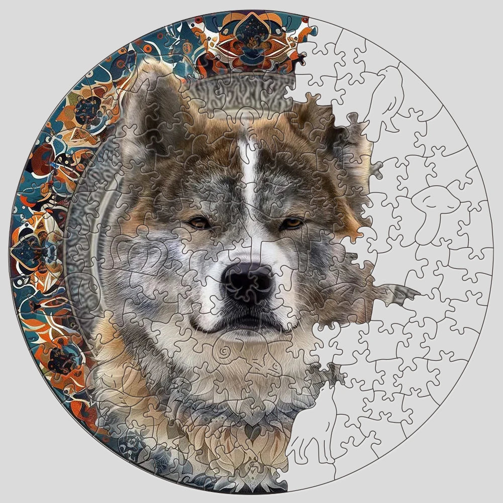 Förderndes 3D Holzpuzzle für kreatives Lernen und Spaß