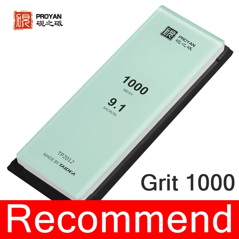 Professioneller weißer Alund Schleifstein für Küchenmesser und Holzarbeiten