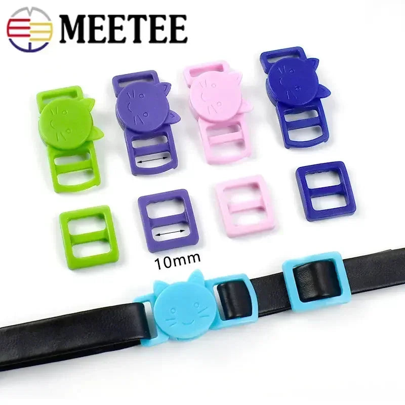 Vielseitige 10mm Kunststoff Sicherheitsverschlüsse für Haustierhalsbänder