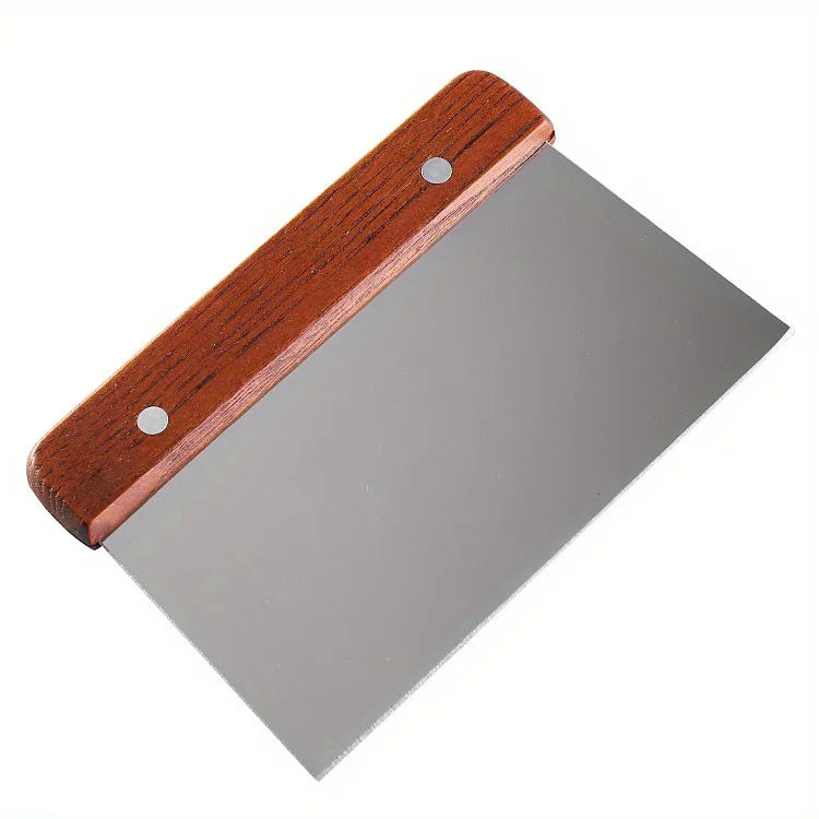 Multifunktionaler Edelstahl Schaber und Teigschneider für die Küche