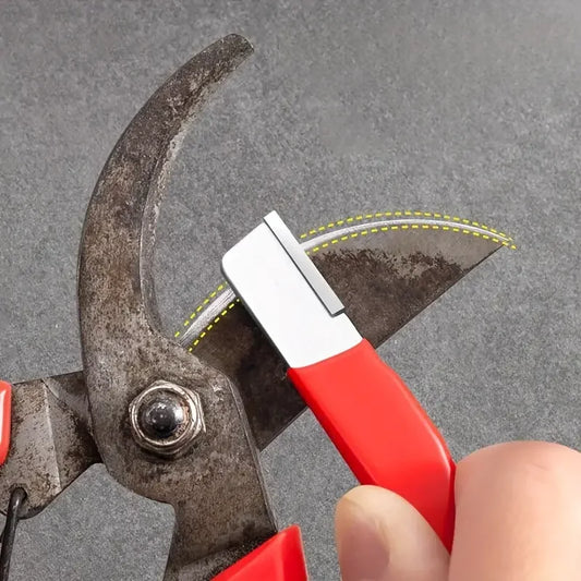 Präziser Wolfram-Diamant Messerschärfer für Küchenmesser - Gartenscheren, umweltfreundlich