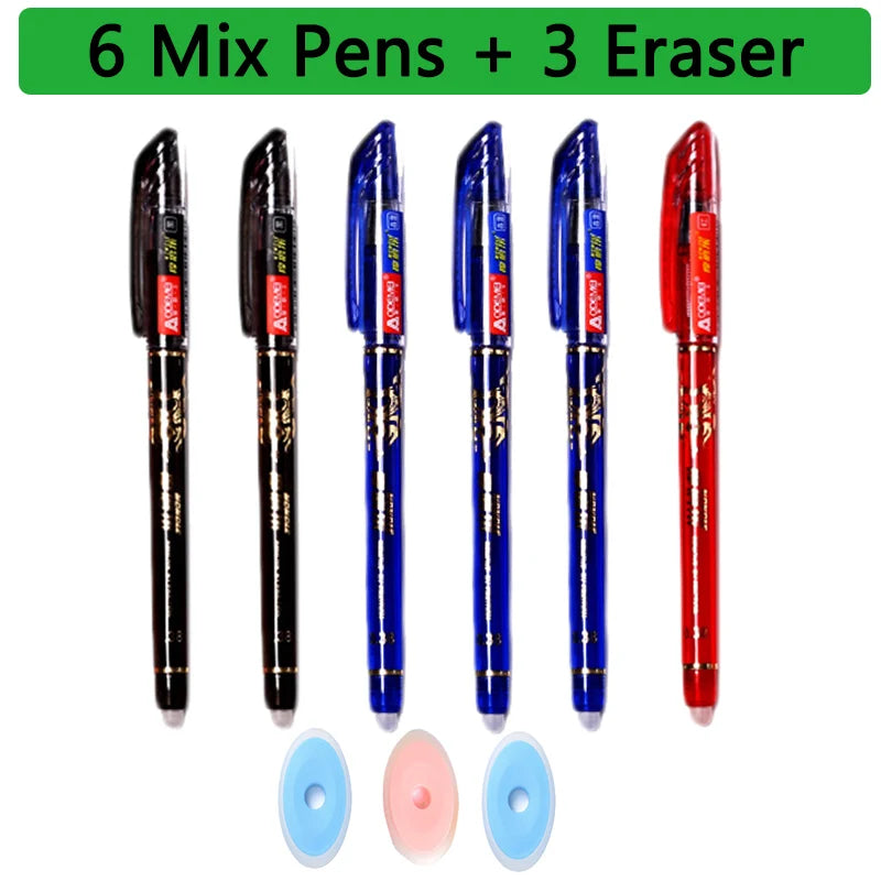 25-teiliges Kawaii Löschbares Gelstift-Set für Schule und Büro 15 cm