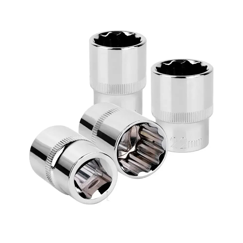 1/2 Zoll Vierkantantrieb 12-Punkt Steckschlüssel für Ratschenschlüssel 8-32mm
