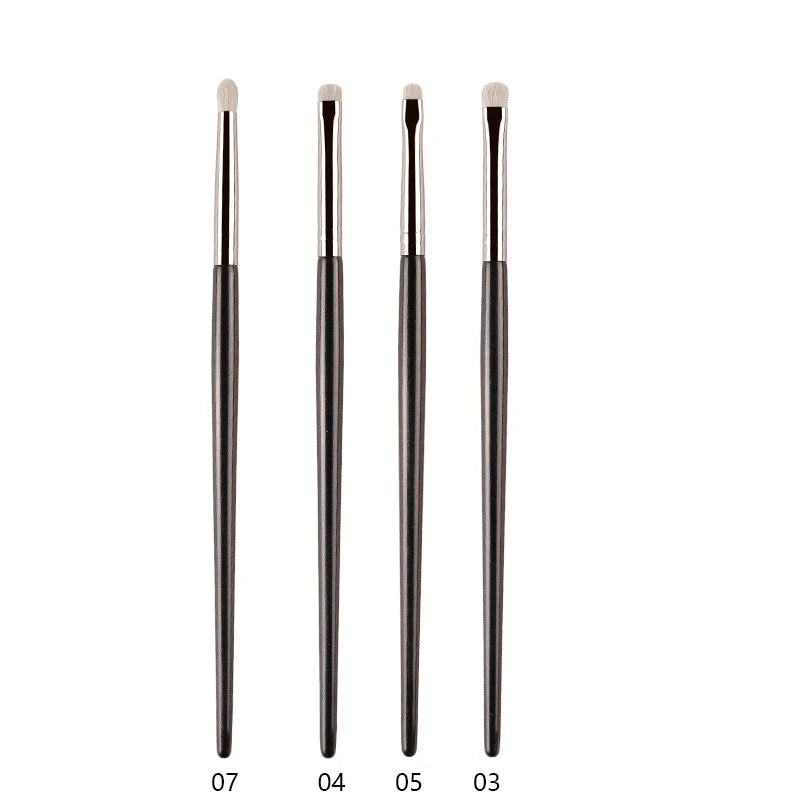 Ponyhaar Präzisionspinsel für Lidschatten Eyeliner Lippen - Exaktes Make-up
