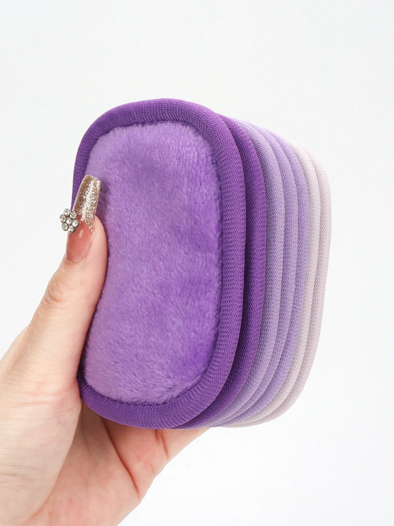 Wiederverwendbare Make up Entferner Tücher mit Farbverlauf 7 Stück