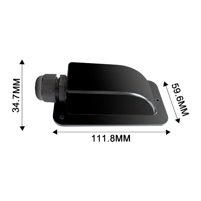 Wasserdichte Kabeldurchführung für Caravan Solarverbindung am Dach