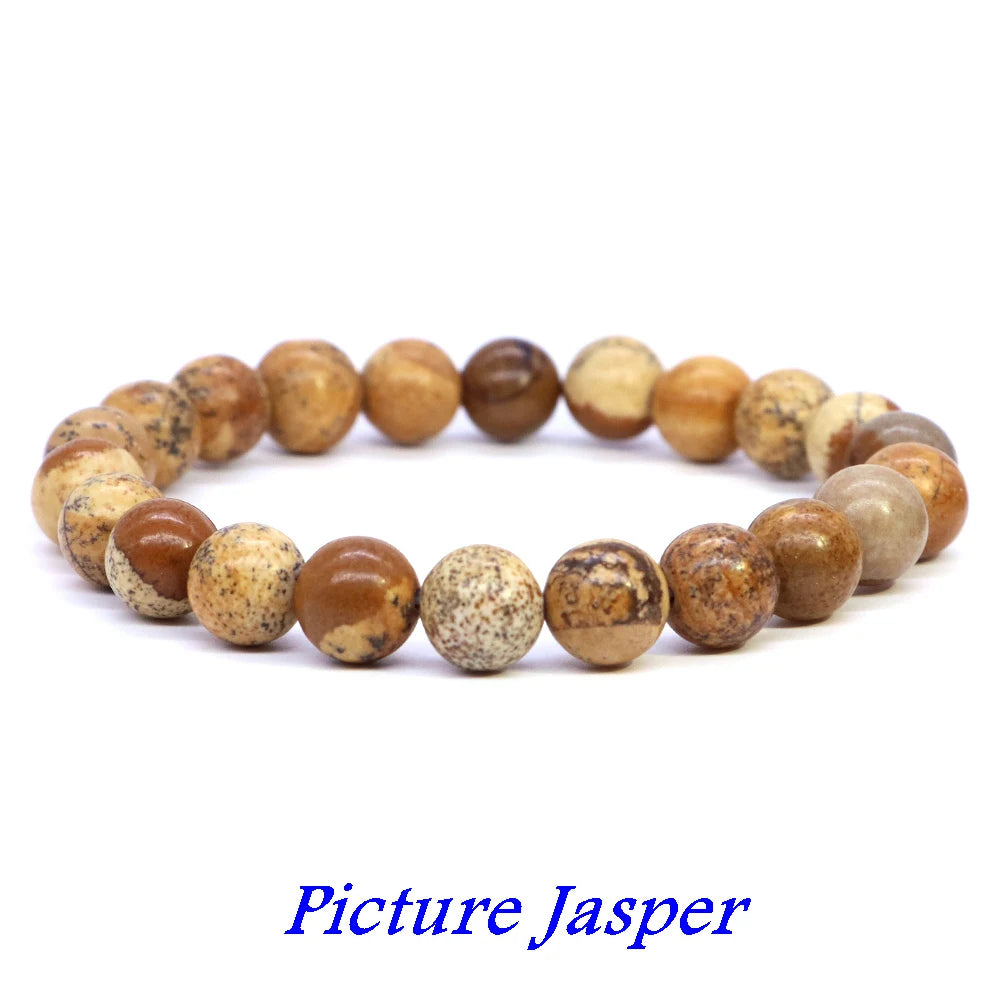 Natürliches Aquamarin Quarz Armband für Yoga und Meditation