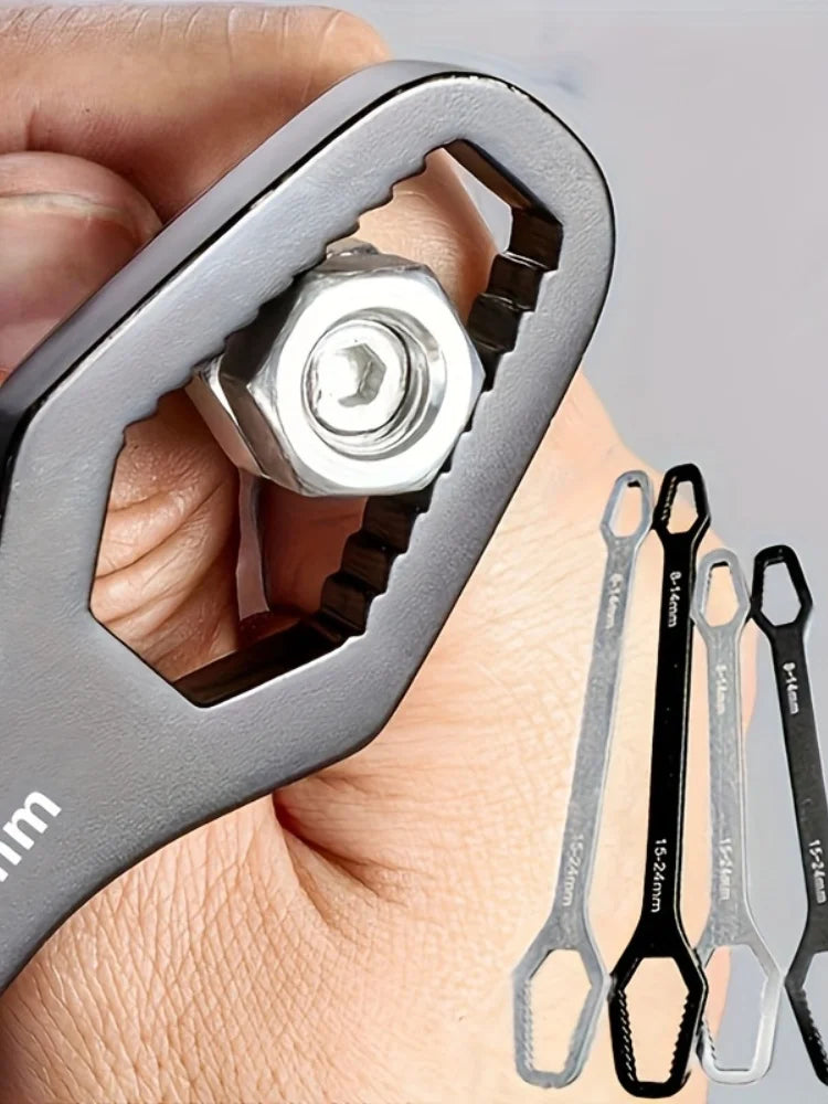 Universal-Ratschenschlüssel 3–17 mm, selbstspannend, verstellbar-Yabubest - Home & More