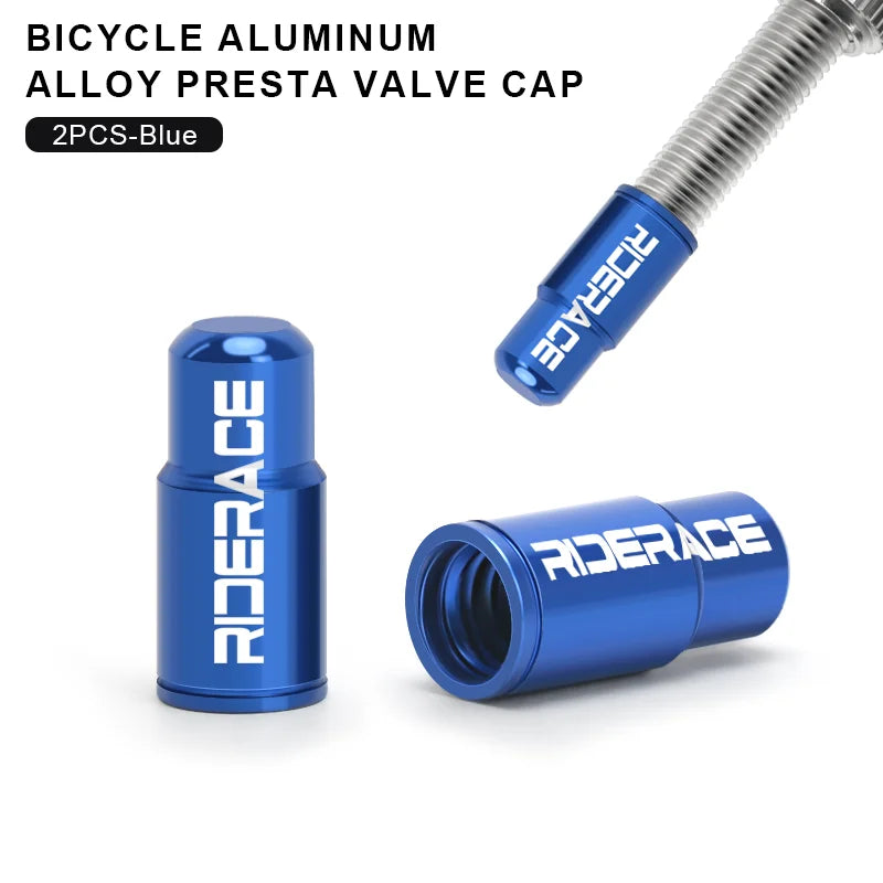 Robuste Aluminium Ventilkappe für Presta Ventile – CNC gefräst, staubdicht, MTB/Rennrad