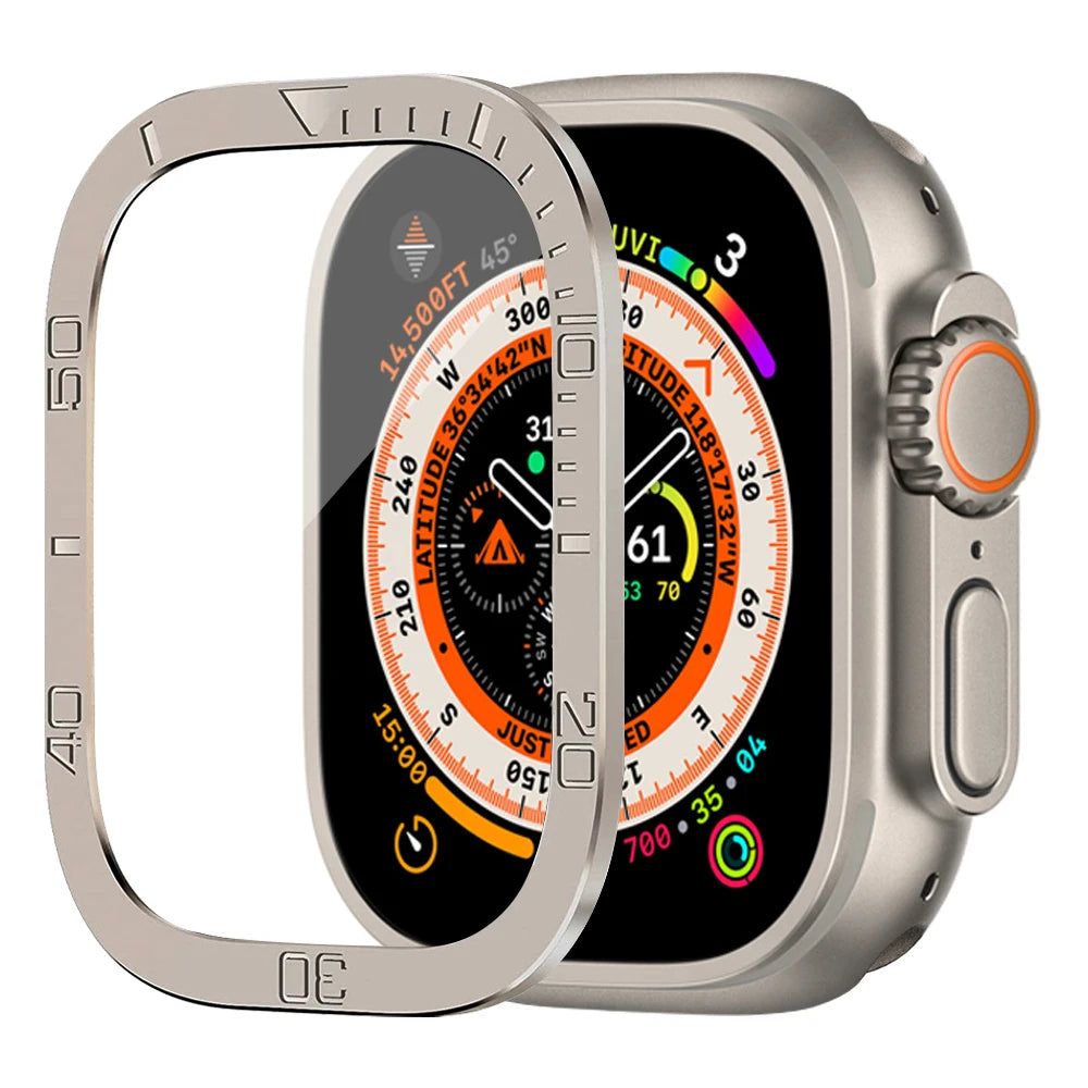 Kratzfeste Displayschutzfolie 3D-Schutz für Smartwatch 49 mm Ultra