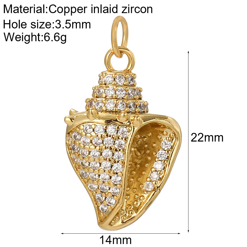 Kreative Anhänger mit Meeresmotiven aus Kupfer und Emaille