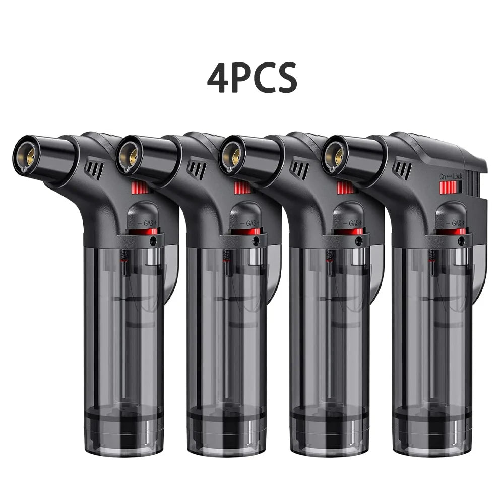 Outdoor BBQ Kochfeuerzeug winddicht Butan Feuerzeug mit großem Tank-Yabubest - Home & More