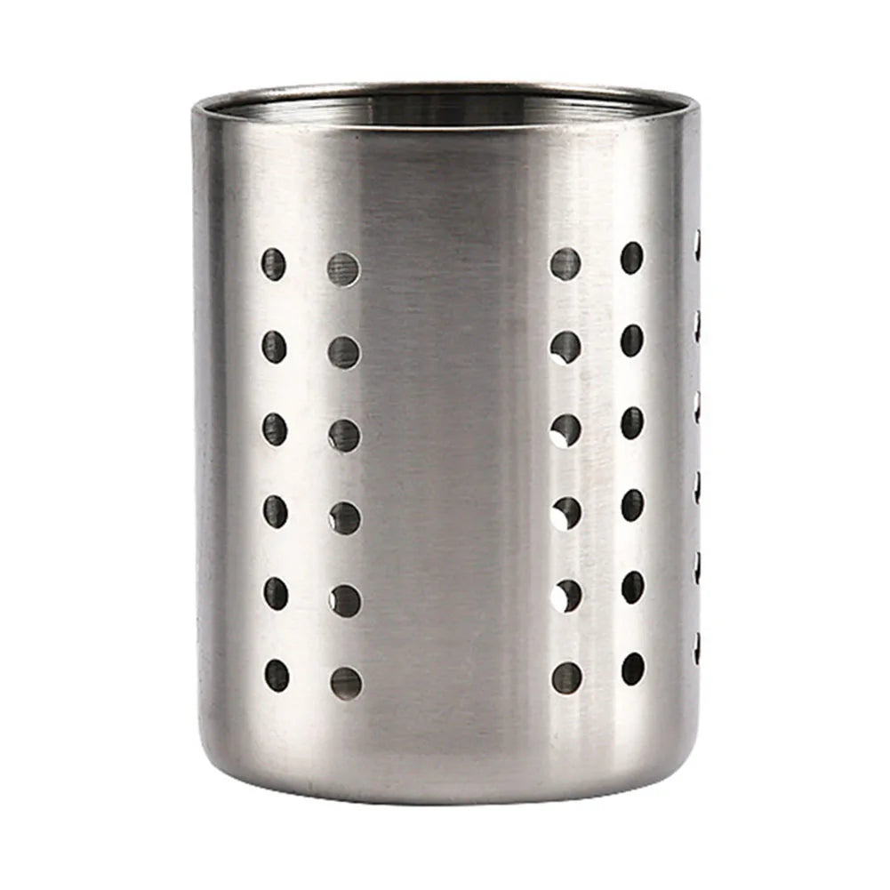 Edelstahl Kochutensilienhalter Geschirr Organizer Besteck Caddy Küche Bar