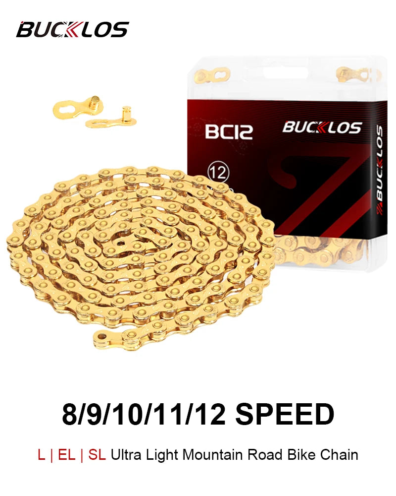 Fahrradkette kompatibel für 8 bis 12 Gang Mountain Road Bikes