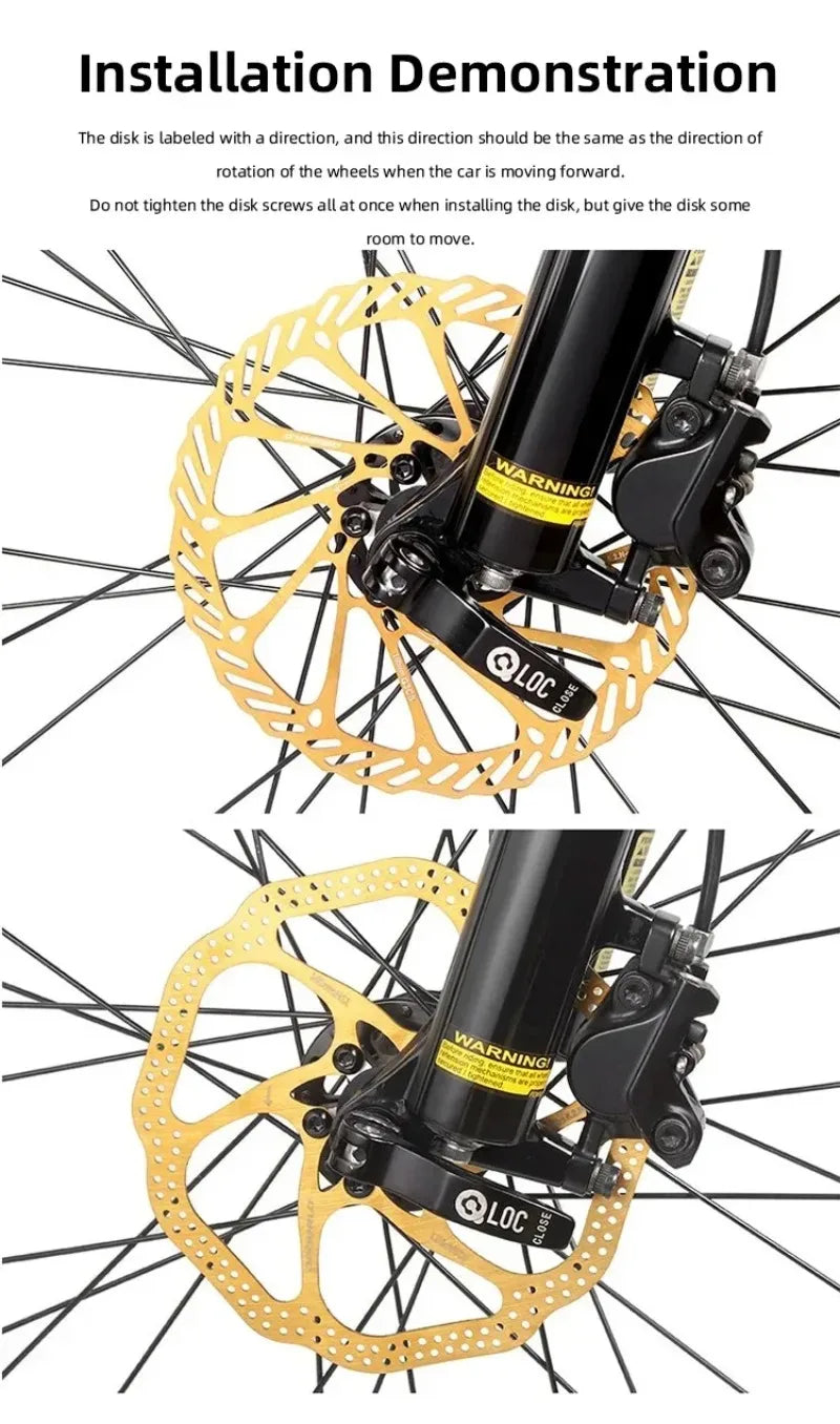 Ultraleichte Fahrrad Scheibenbremsscheibe für MTB und Rennrad