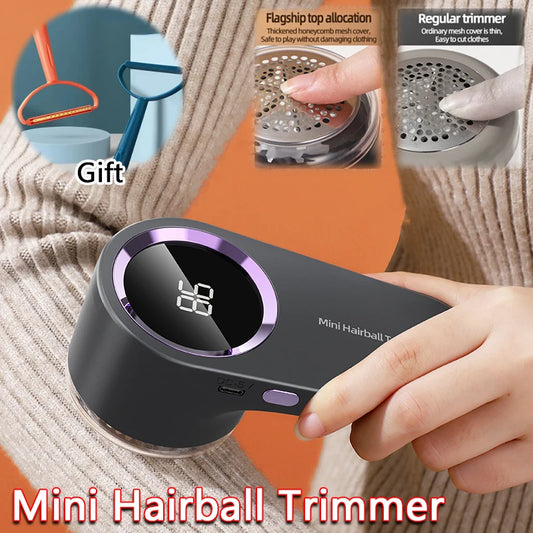 Tragbarer elektrischer Lint Remover mit USB Ladefunktion und Hochgeschwindigkeitsmotor