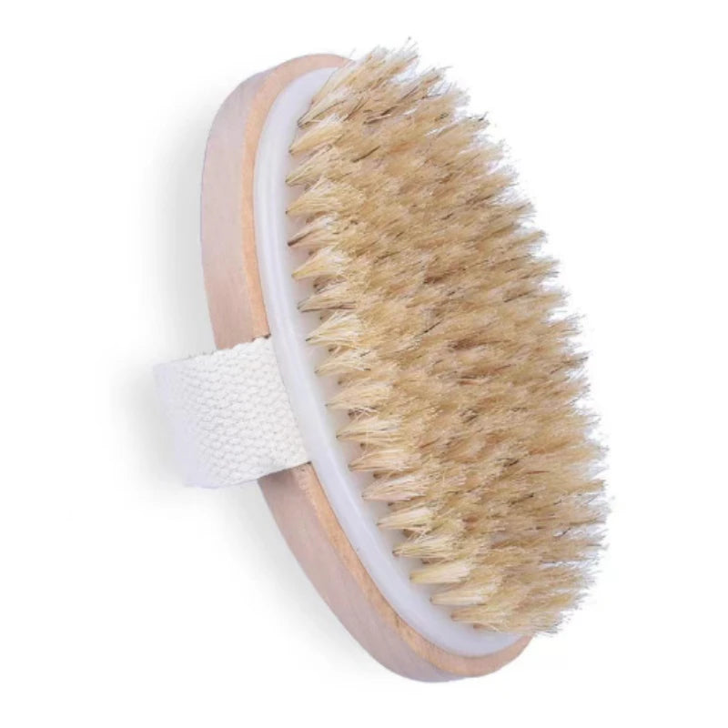 Handliche Duschbürste mit weichen Borsten für Peeling und Massage