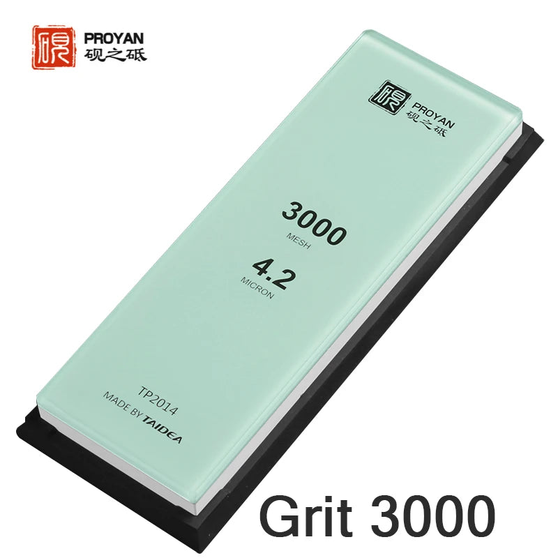 Professioneller weißer Alund Schleifstein für Küchenmesser und Holzarbeiten