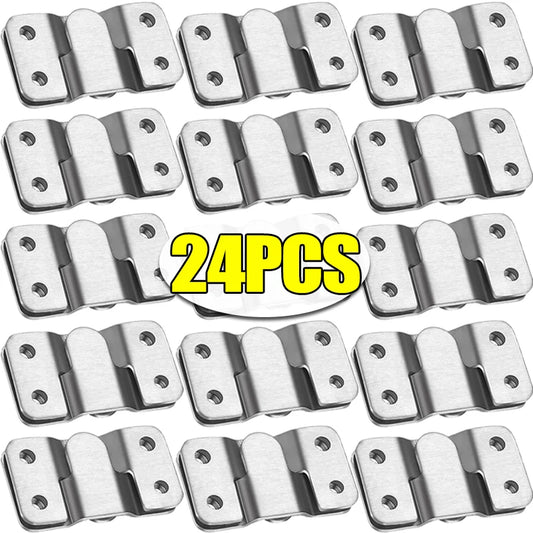 Edelstahl Wandaufhänger für Fotorahmen Bilder Möbel Unterputz Halterung