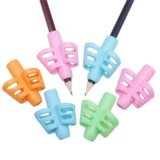 Ergonomischer Silikon Ball Stifthalter für Kinder (1-3 Stück) Schreibhilfe