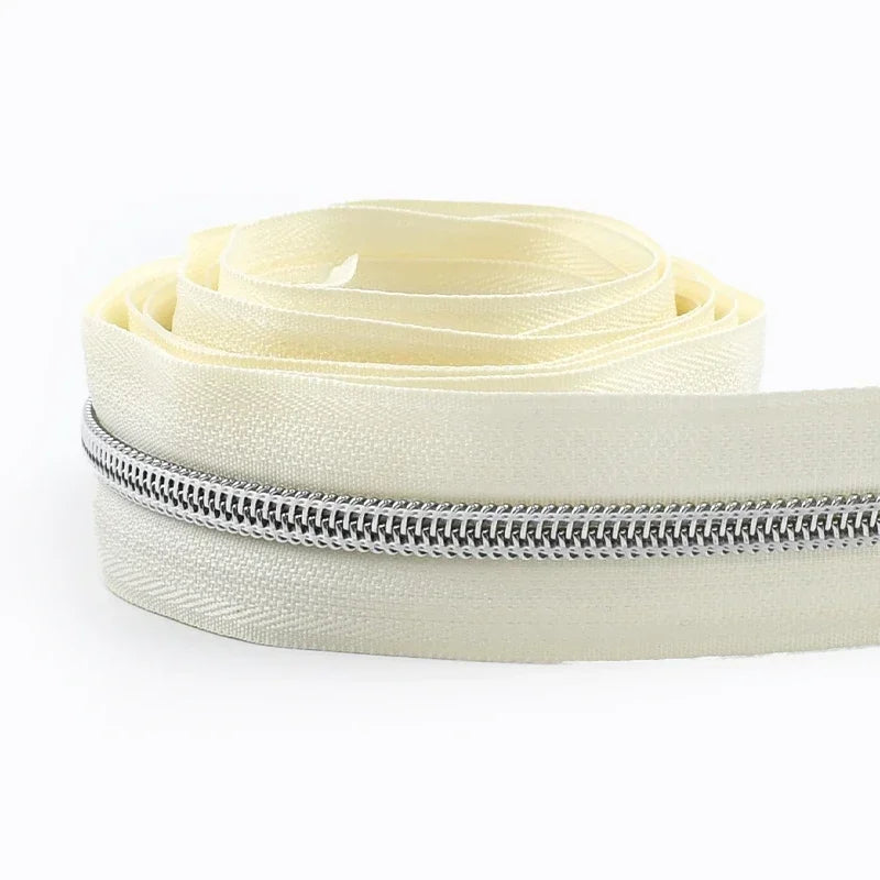 Nylon Reißverschluss Band Nr 5 Meterware für Taschen Kleidung DIY