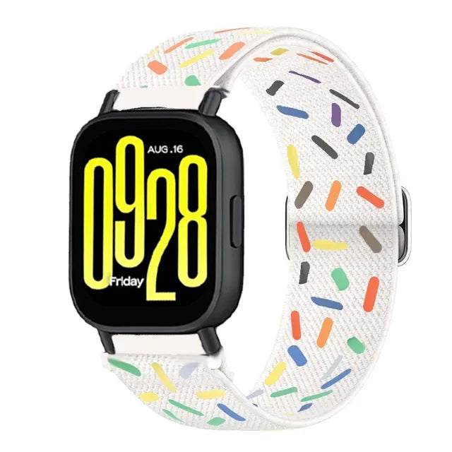 Verstellbares Nylonarmband für Redmi Watch 5 Active - Lite – Elastisch - Strapazierfähig