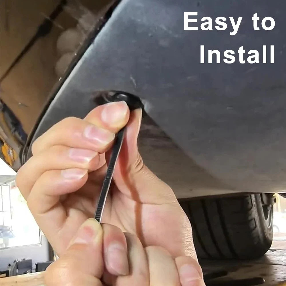 Universal Nylon Kabelbinder mit Clips für Auto & Haushalt – Viele Varianten